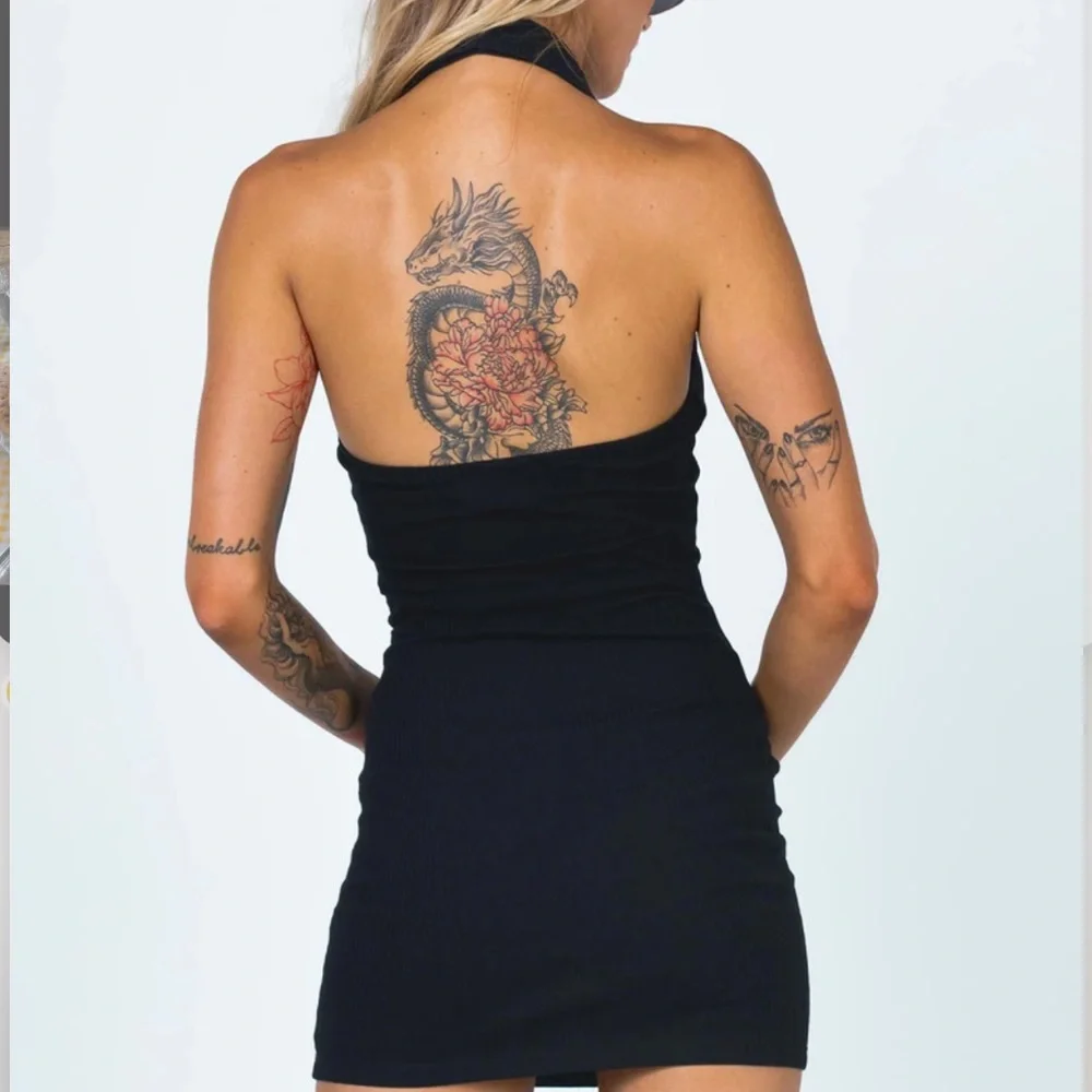 Mini black dress - Picture 3 of 5
